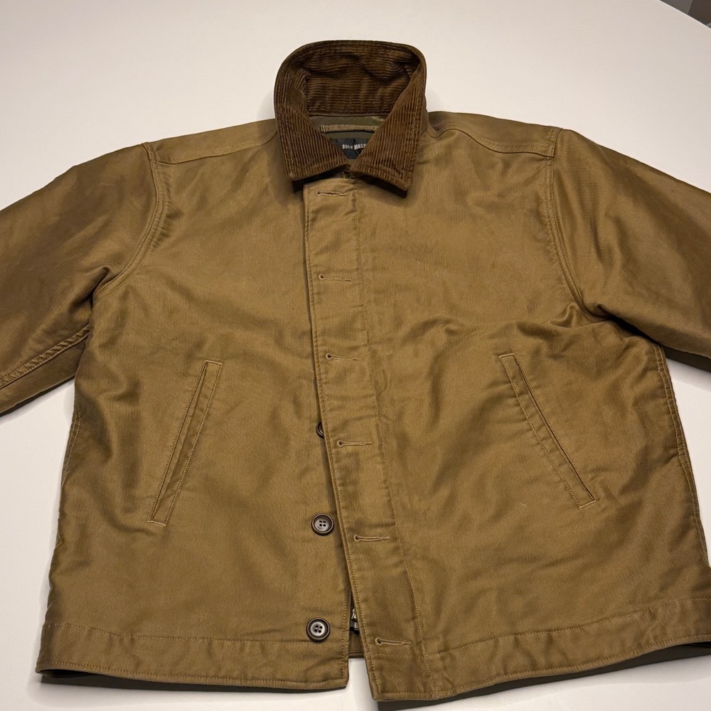 Buck Mason Japanese Jungle Cloth N-1 Deck Jacket - Golden Khaki